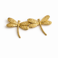 Golden Dragonfly Earrings